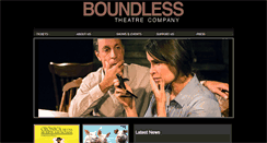 Desktop Screenshot of boundlesstheatre.org